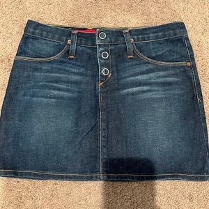 AG denim skirt
